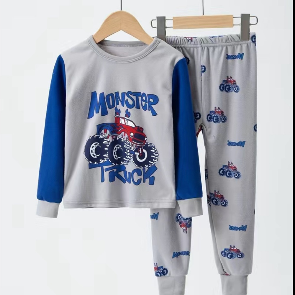 2pcs Kid's Cozy Pajamas